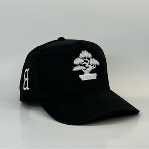Boston Bonsai Snapback – Black/White